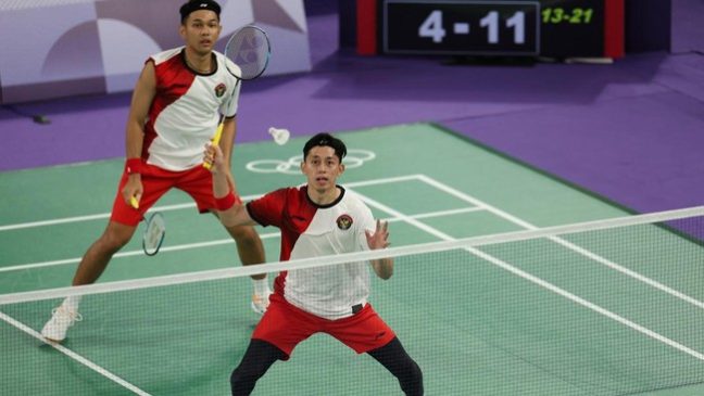 Olimpiade Paris 2024, Fajar/Rian Lolos ke Perempat Final