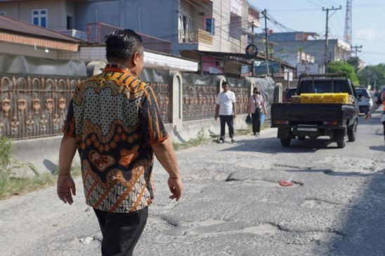 Perbaiki 5 Ruas Jalan, Pemko Pekanbaru Minta Bantu Pemprov Riau