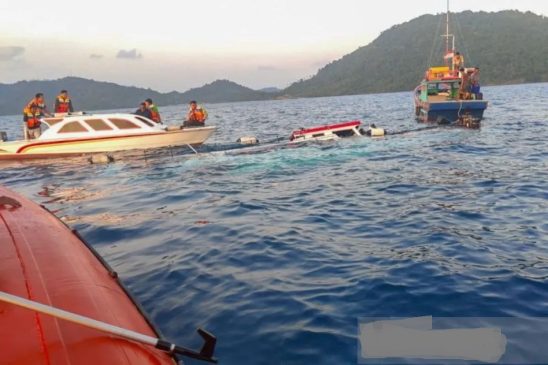 Tiga Orang Meninggal, Kapal Penumpang Tenggelam di Anambas