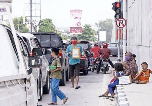 Aktivitas Gepeng Beralih ke Pinggiran Kota