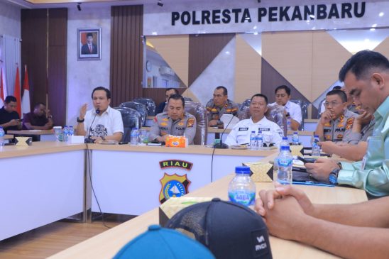 Maraknya Narkoba di THM, Sekdako Pekanbaru dan Kapolresta Lakukan Rakor