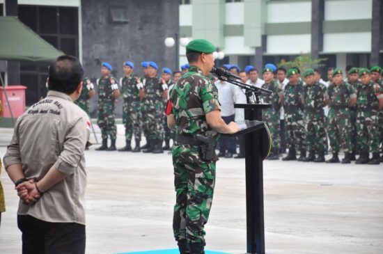 Danrem 031/WB Pimpin Apel Kesiapan Pengamanan Pilkada