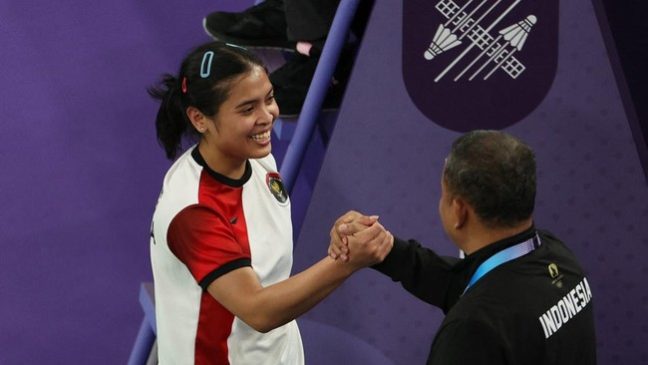 Gregoria Lolos ke Semifinal Olimpiade 2024