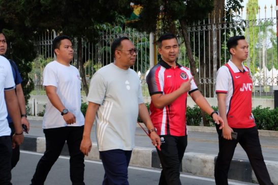 Pj Gubri Berolahraga di CFD