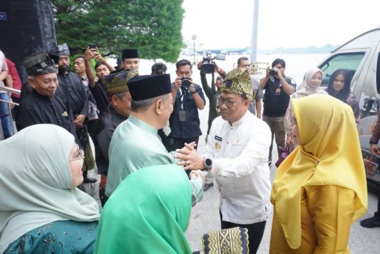 Setelah Pelantikan di Jakarta, Pj Gubri Rahman Hadi Tiba di Pekanbaru