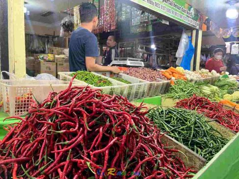 Harga Cabai di Pekanbaru Turun
