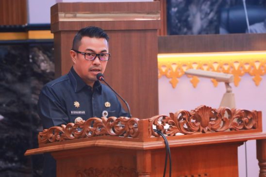 Pj Wako Sampaikan Nota Keuangan Perubahan APBD 2024