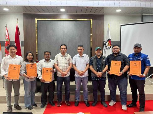 Lima Paslon Walikota dan Wakil Walikota Pekanbaru Undi Nomor Hari Ini