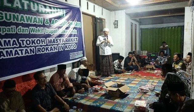 Angkat Isu Pembangunan Merata, Indra Gunawan-Abdul Haris Didukung Tokoh Rokan IV Koto