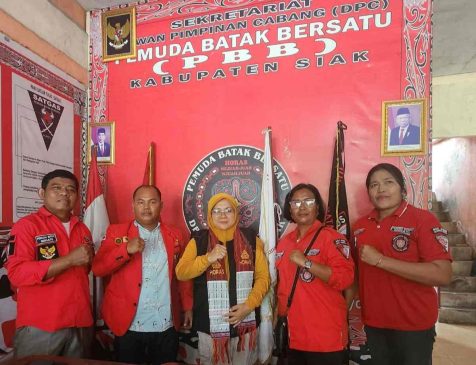 Diulosi, Pemuda Batak Bersatu Doakan Afni Jadi Bupati Siak