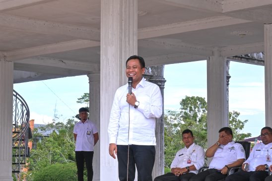 Hari Pertama Menjabat, Plt Bupati Rohil Gelar Tatap Muka Dengan DLH 