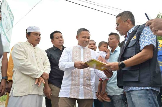 Kadis PU Kampar Sebut Pembangunan Jalan Kamboja Atas Atensi Abdul Wahid