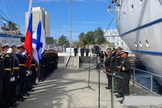 Untuk Misi Muhibah, KRI Bima Suci Sandar di Vladivostok
