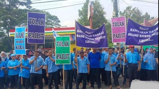 Panamtex Dinyatakan Pailit