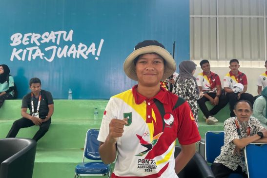 Atlet Petanque Riau Siti Nur Fatiha Raih Emas
