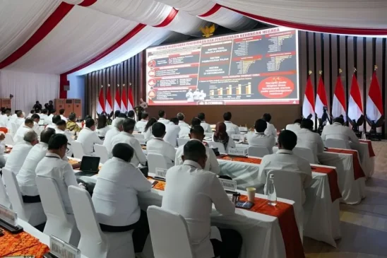 Kapolri Bawakan Materi Pemberantasan Korupsi di Retret