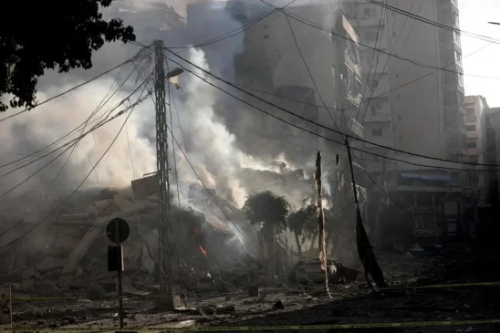 Permukiman di Lebanon Hancur Akibat Serangan Israel