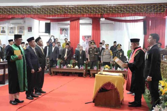 Gerindra Catat Sejarah, Juprizal Dilantik sebagai Ketua DPRD Kuansing