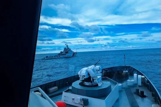 Bakamla RI Usir Kapal China Coast Guard di Laut Natuna