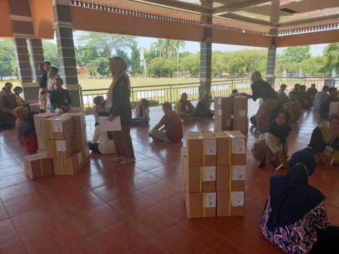 Polres Kuansing Amankan Pelipatan Surat Suara Pilkada 2024