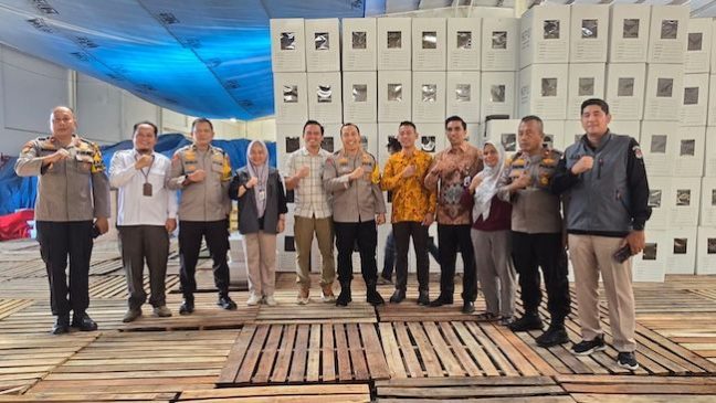 Polisi Jaga Ketat Logistik Pilkada Pekanbaru