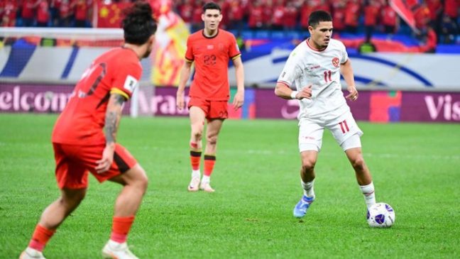 Tim Garuda Tumbang 1-2