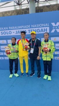 Riau Raih Emas Pertama Peparnas XVII 2024