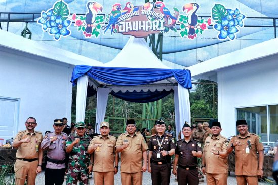 Objek Wisata Taman Burung Milik Pemkab Siak Tak Terawat