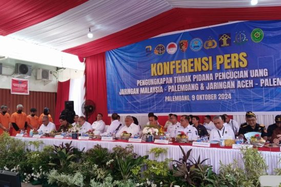 BNN RI Ungkap Pencucian Uang Jaringan Malaysia-Palembang