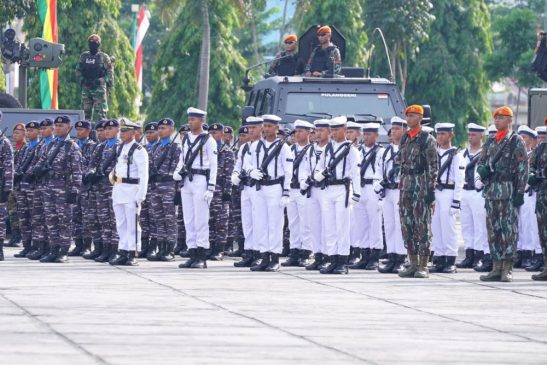 Pj Gubri Ikuti Peringatan HUT ke-79 TNI
