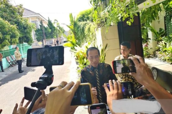 Jokowi Terima Kunjungan Pemerintah UEA di Solo