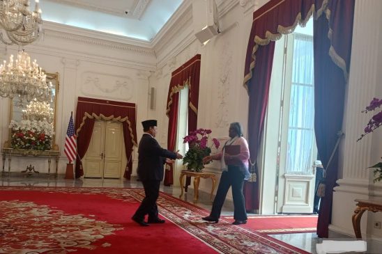 Prabowo Terima Kunjungan Dubes AS
