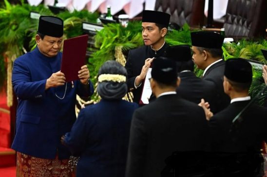 Pelantikkan dan Pengambilan Sumpah Presiden