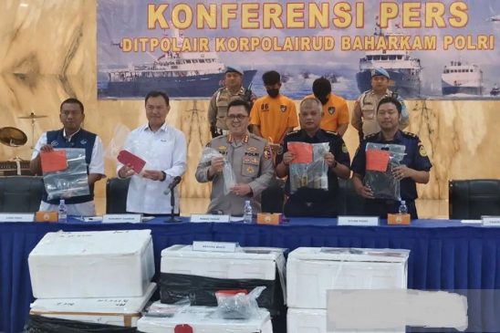 Baharkam Polri Gagalkan Penyelundupan BBL