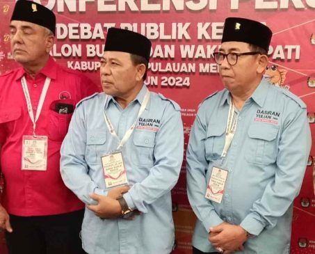 Diusung Partai Penguasa, Paslon Berlian Optimis APBD Meranti Bisa Mencapai Rp 2 Triliun
