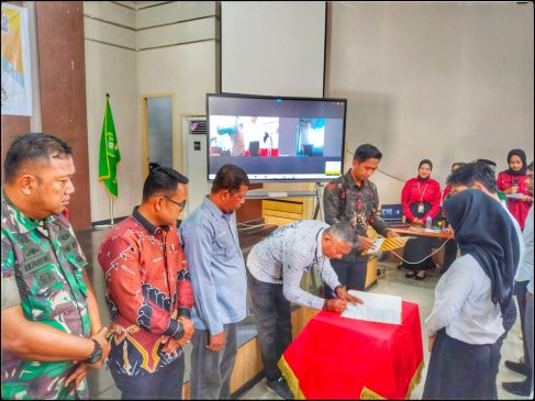 Panwascam Tebingtinggi Lantik 90 Pengawas TPS untuk Pilkada 2024