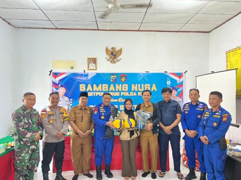 Ditpolairud Polda Riau Gelar Kegiatan Sambang Nusa di Kepulauan Meranti