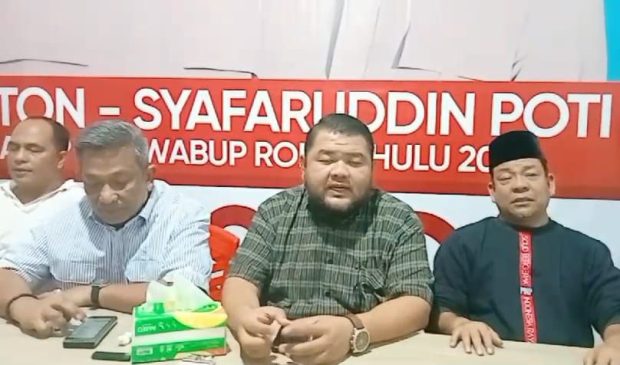 Paslon Nomor Urut 3 Klaim Kemenangan Pilkada Rohul