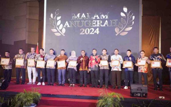 Gelar Malam Anugerah K3 2024, Pemprov Riau Apresiasi Perusahaan yang Berkomitmen Tinggi dalam Keselamatan Kerja