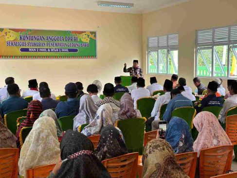 Syahrul Aidi Salurkan Dana Rp 46,5 Miliar untuk Bangunan Sekolah di Inhil