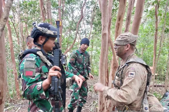TNI AD dan Amerika Latihan Militer Bersama