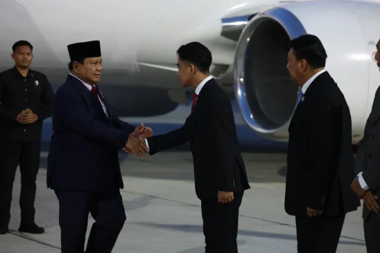 Usai Lawatan Kenegaraan, Presiden Prabowo Tiba di Tanah Air