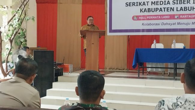 Ketum SMSI Buka UKW 53 Labuhanbatu Bersama UPDM