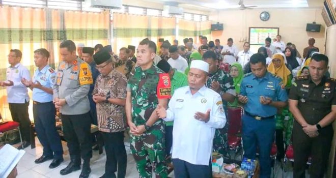 Jelang Pemungutan Suara 2024, Forkopimda Tapteng Gelar Doa Bersama