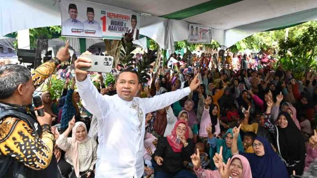 Kampanye di Rumbai Barat, Abdul Wahid Komit Memperioritas Kesejahteraan Petani