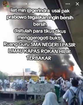 Dinilai Sebarkan Hoax, Kapolsek Panipahan: Kami Minta Klarifikasinya