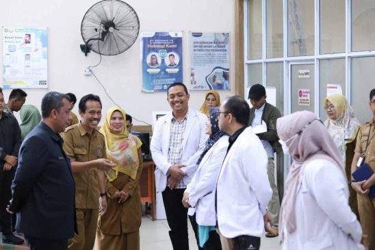 Pjs Bupati Roni Rakhmat Kunjungi RSUD Meranti