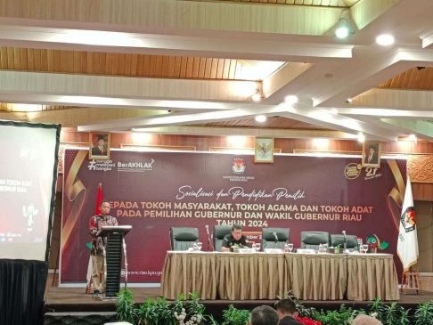 Jelang Pilgubri 2024, KPU Riau Gelar Sosialisasi Pemilih