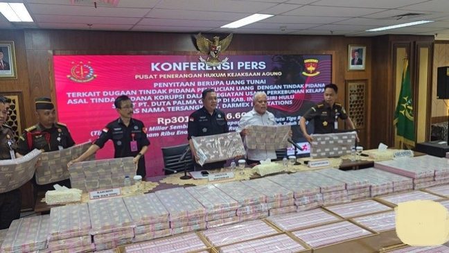 Kasus Korupsi Duta Palma Group, Kejagung Sita Uang Rp301 Miliar
