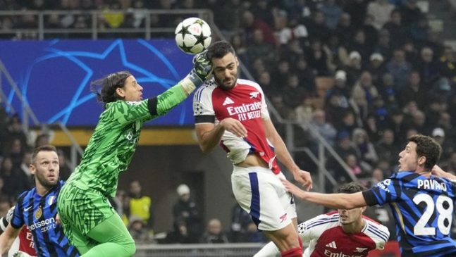 Arsenal Dibungkam Inter